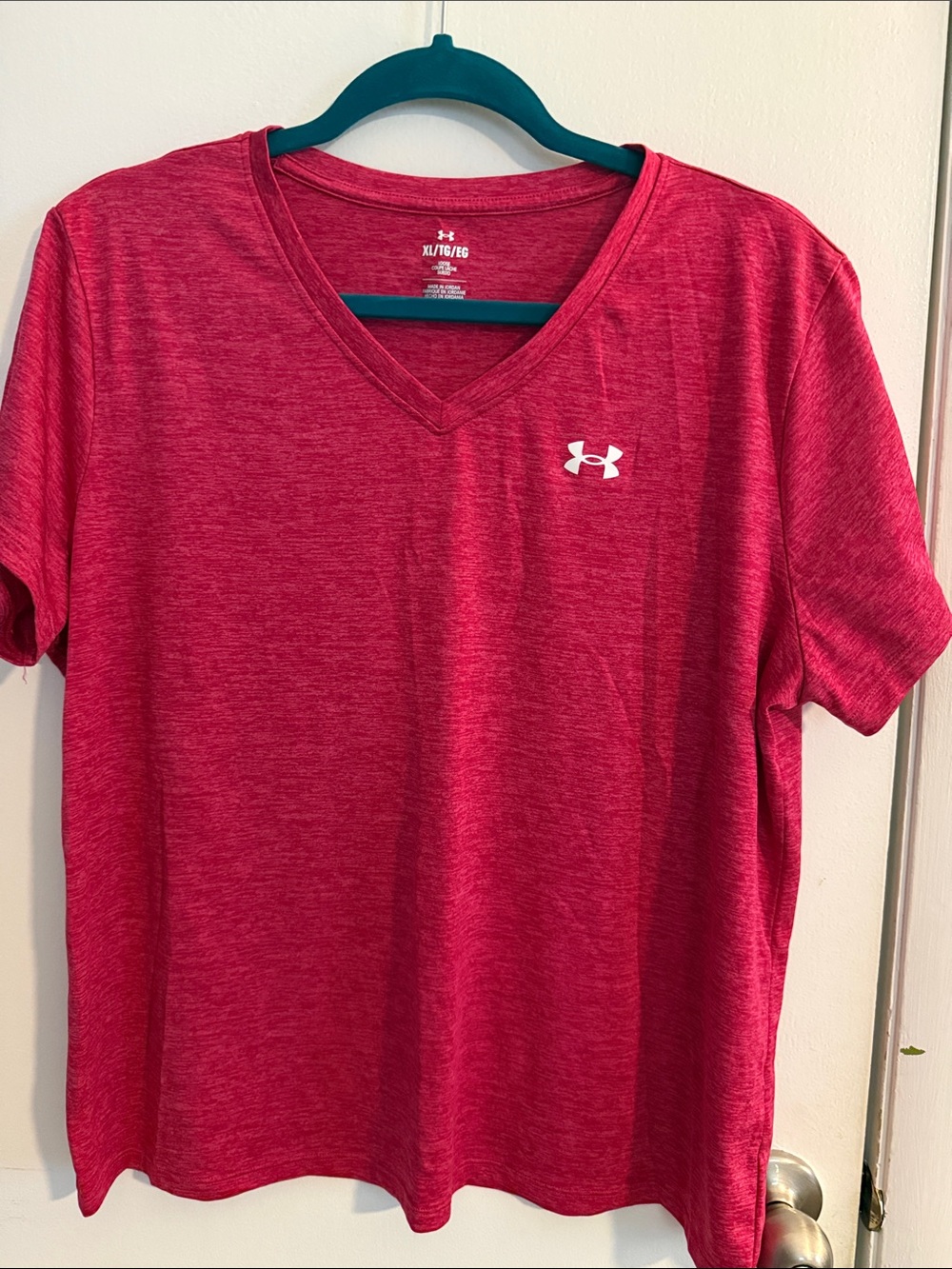 Under Armour Athletic Tops - Teal, Black, Charcoal, White, Pink - Picture 4 of 7
